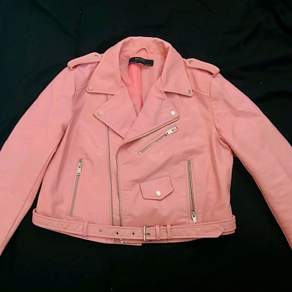 Leather jacket
